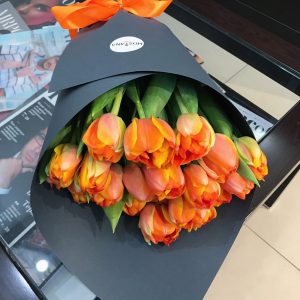 Букет "Orange Tulips"