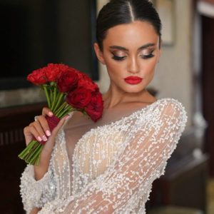 Букет невесты "Red Piano"