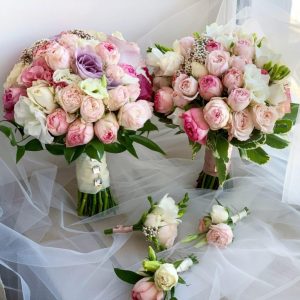 Букет невесты "Red Piano"