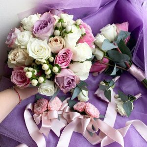Букет невесты “Violet Love”