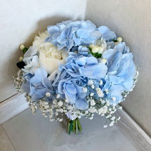 Букет невесты "Blue Sky"