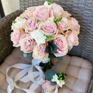 Букет невесты "Candy Pink Roses"