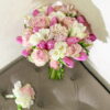Букет невесты "Spring pink flowers"