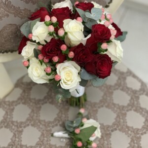 Букет невесты "Red Sky"