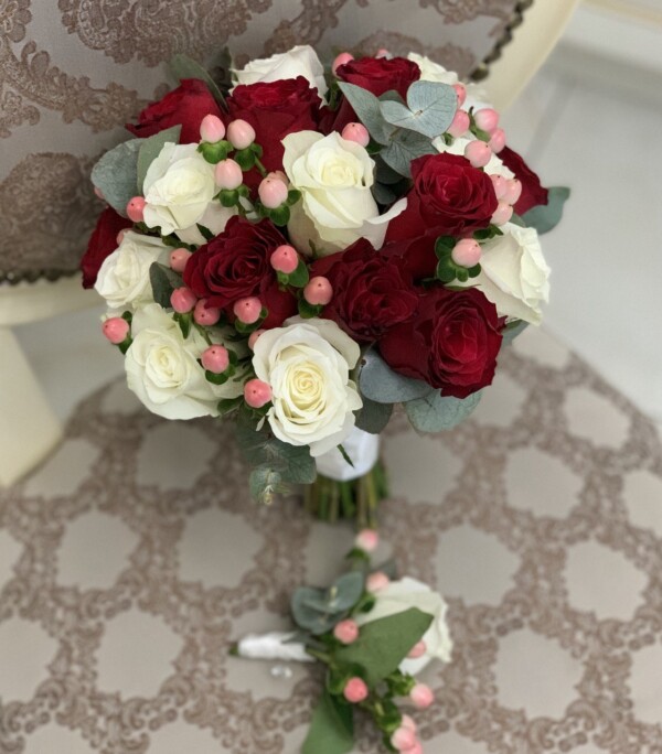 Букет невесты "Red Sky"