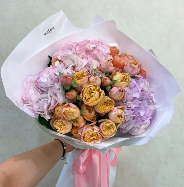 Букет "Orange love"