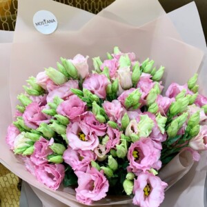 Букет "Pink Eustoma"